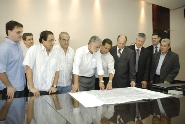 Banco do Brasil assina protocolo de intenções para construção de 3,1 mil casas em Uberaba. Foto: Francis Prado